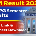 IFTM Result 2026: Updates!